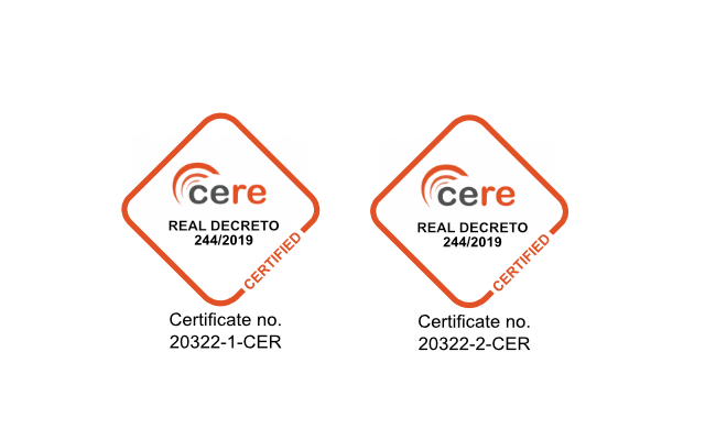 certification mark_cere 20322-1-CER, 20322-2-CER 